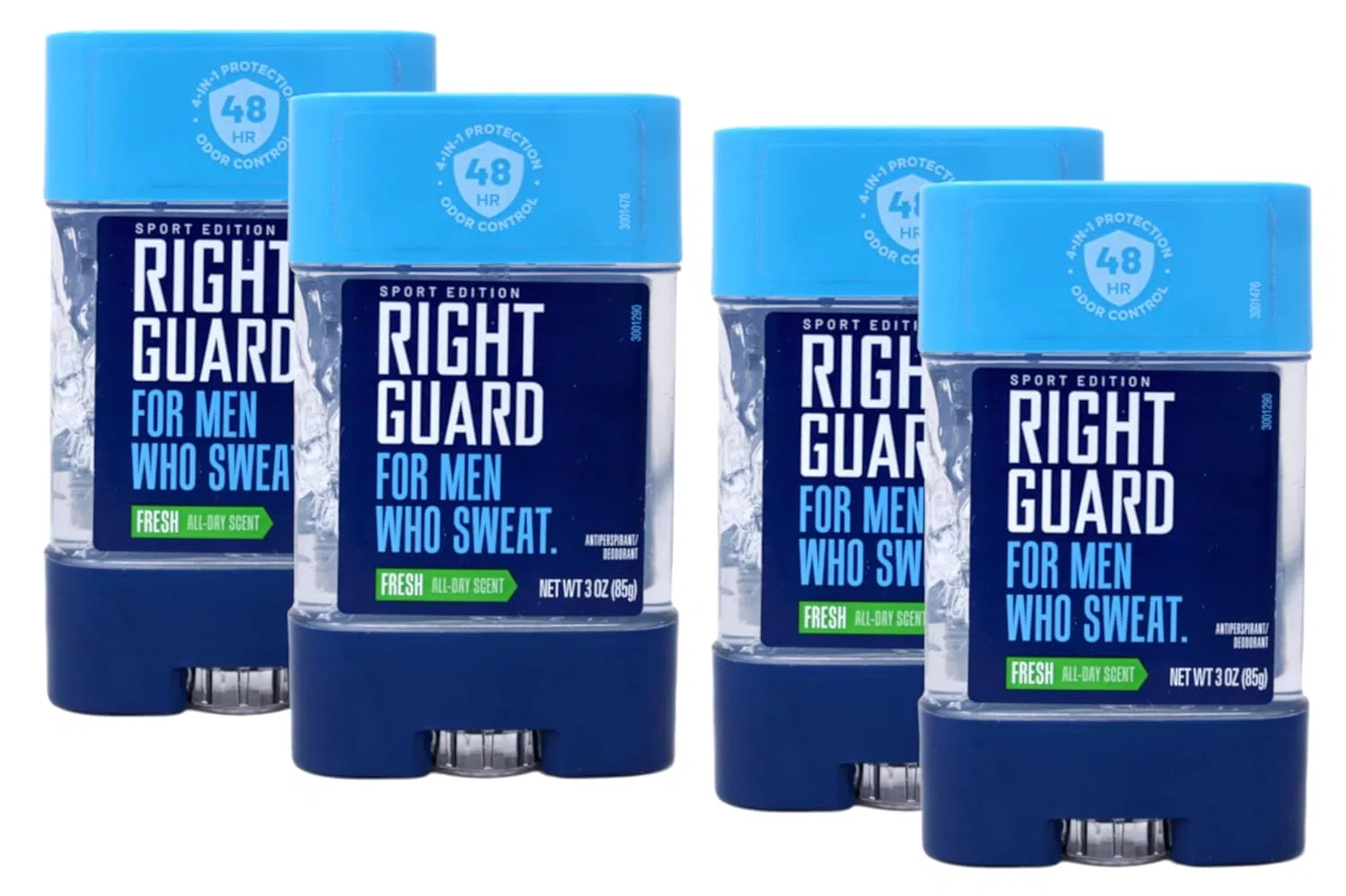 Антиперспирант и дезодорант Right Guard Sport Clear Gel Fresh 85 г, упаковка из 4 штук Right Guard