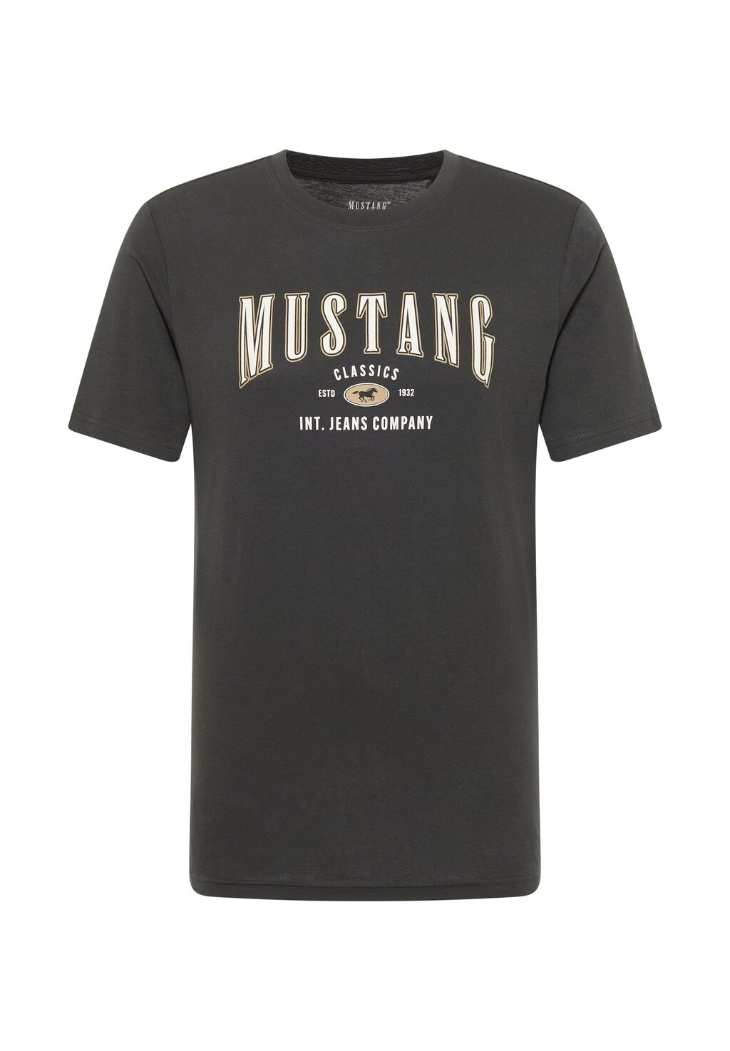

Футболка с принтом Mustang, черный