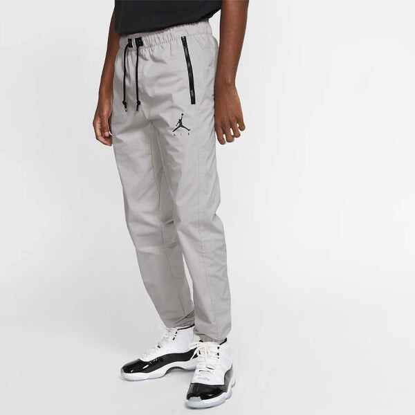 Спортивные штаны Air Jordan Jumpman Casual Woven Sports Pants Gray, серый — фото 4