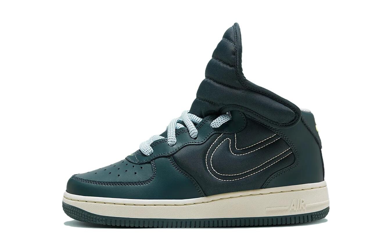

Детские кроссовки для скейтбординга Nike Air Force 1 GS, Green