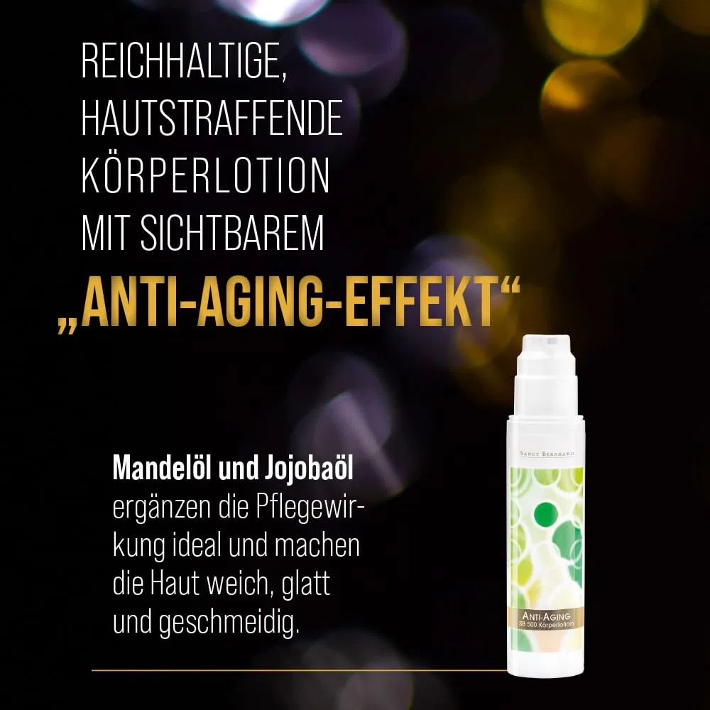 Антивозрастной лосьон для тела «Anti-Aging SB 500» от Sanct Bernhard, 200 мл Sanct Bernhard — фото 3