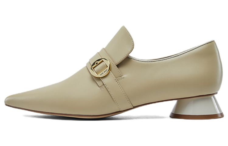 NINE WEST Женские туфли на платформе с массивным каблуком 3 см зелёные, цвет Green — фото 3