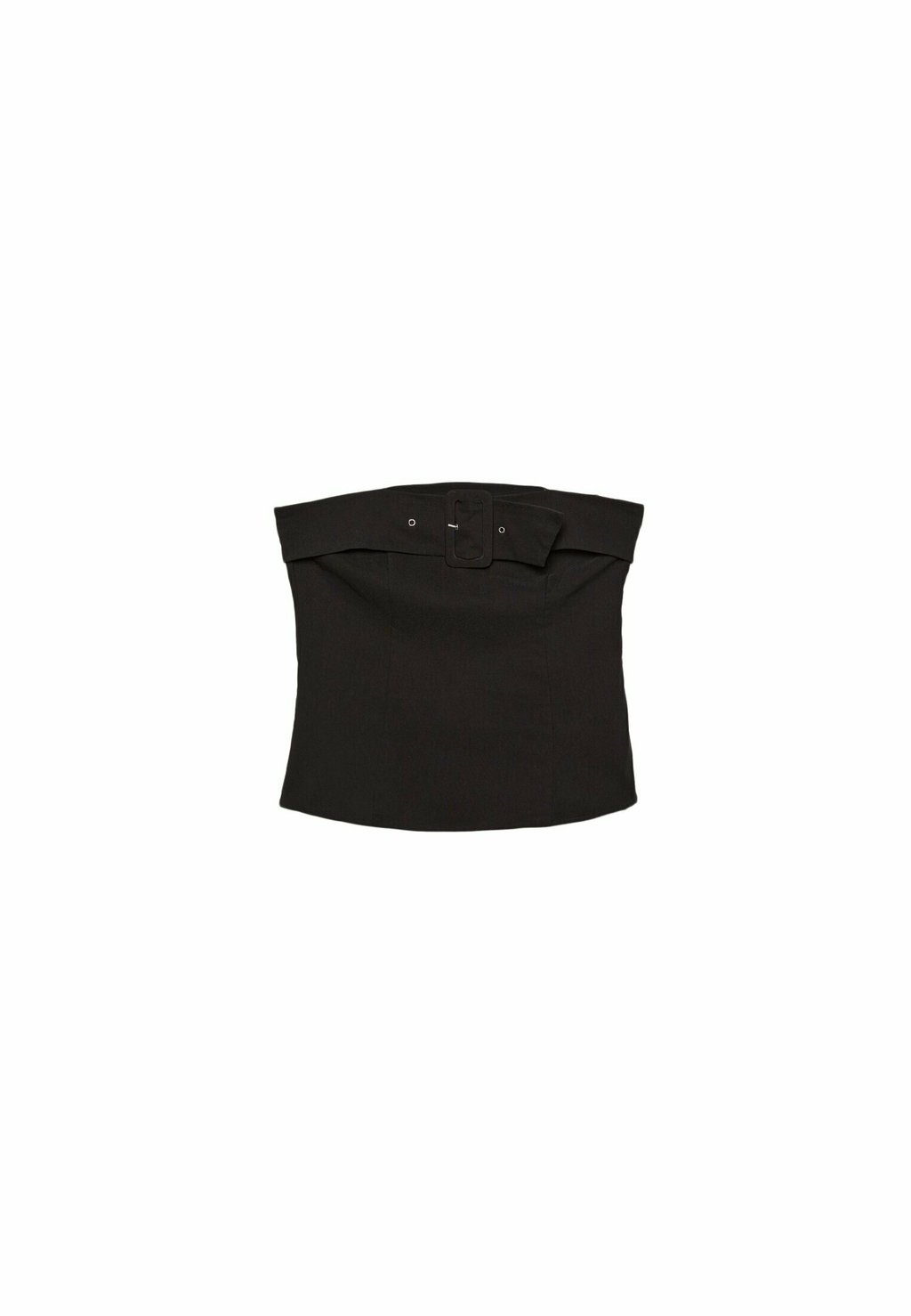 

Топ OFF-THE-SHOULDER WITH BUCKLE Stradivarius, черный