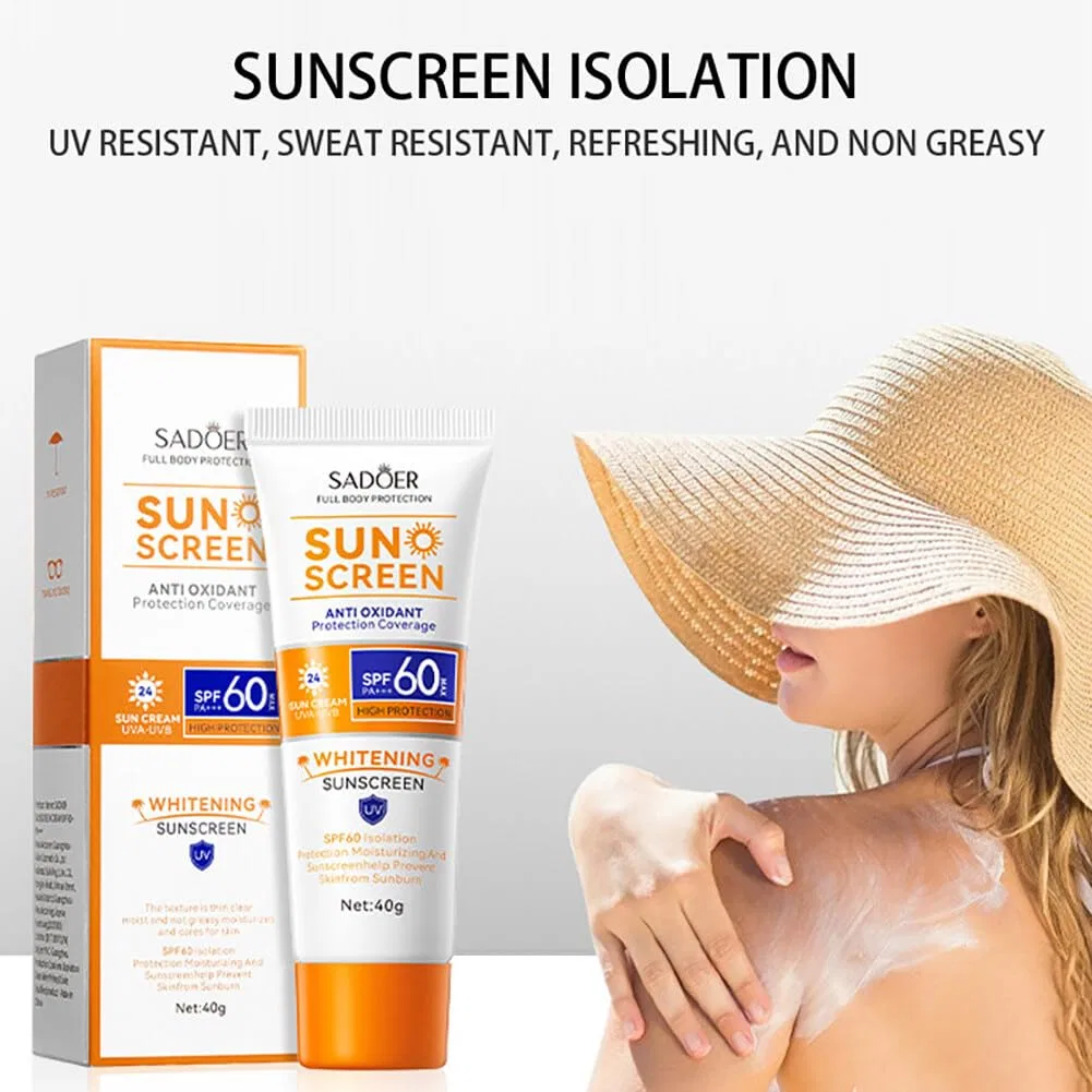 Увлажняющий солнцезащитный крем JAWSEU SPF 60+ Jawseu, 4 Pieces. — фото 3
