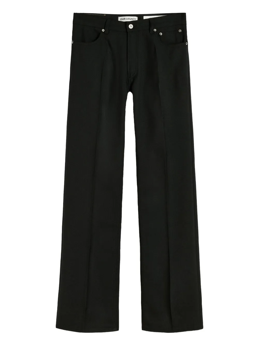 

Джинсы с передними карманами Our Legacy, черный