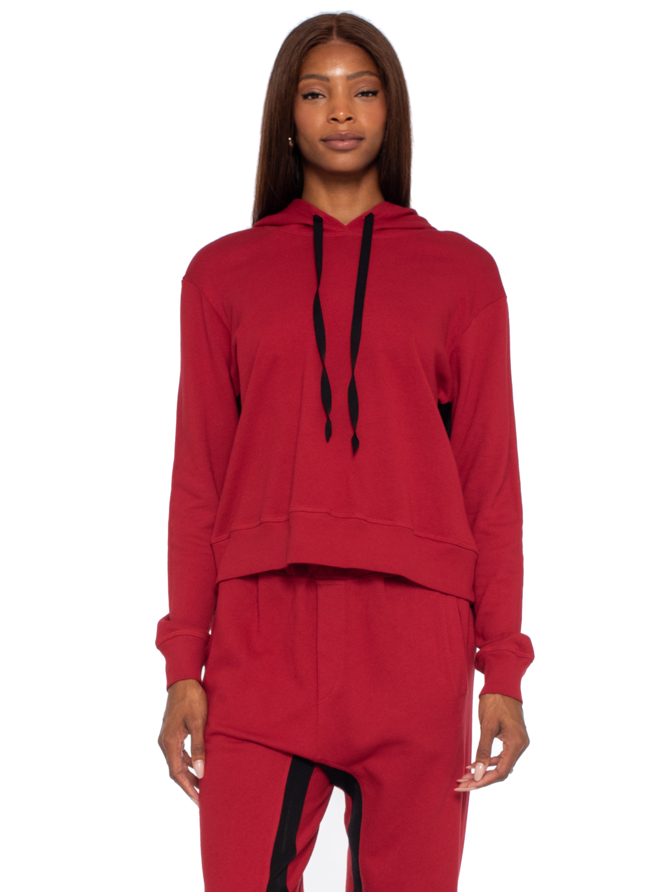 

Толстовка с капюшоном и черными контрастными деталями Wilt