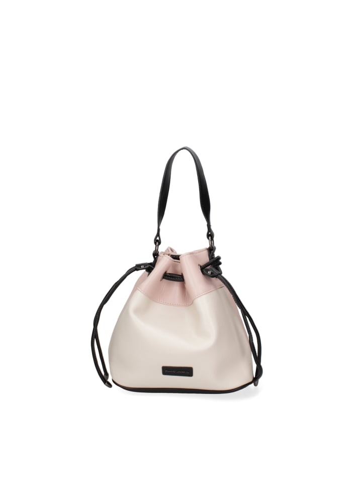 

Сумка David Jones, цвет beige and pink