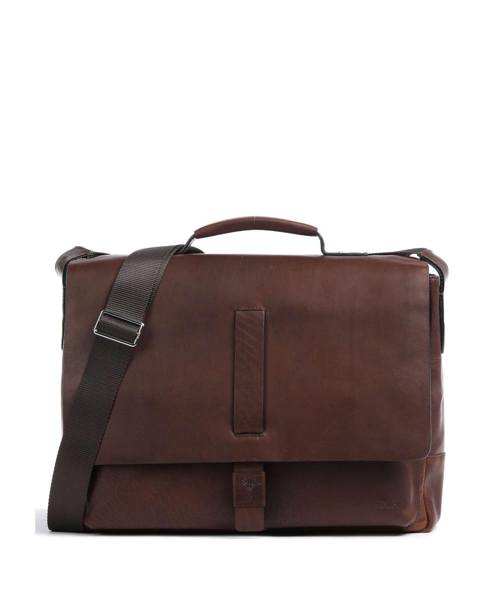 

Портфель Loreto Kreon 14″ из мелкозернистой коровьей кожи Joop!, коричневый