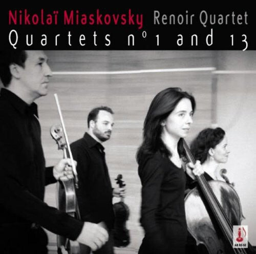 

CD диск Miaskovsky / Renoir Quartet: Quartets 1 5 & 13