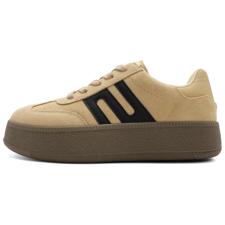 

Кроссовки BELLE Skateboarding Shoes Women's Low-top, цвет Apricot