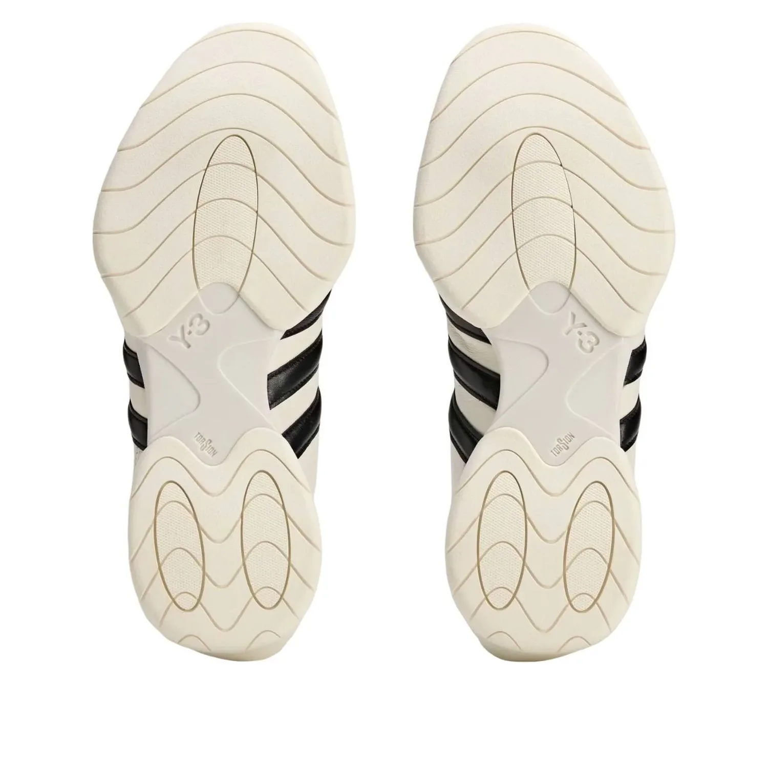 Туфли Adidas Y-3 Regu Mary Jane 'Off White Black' — фото 4