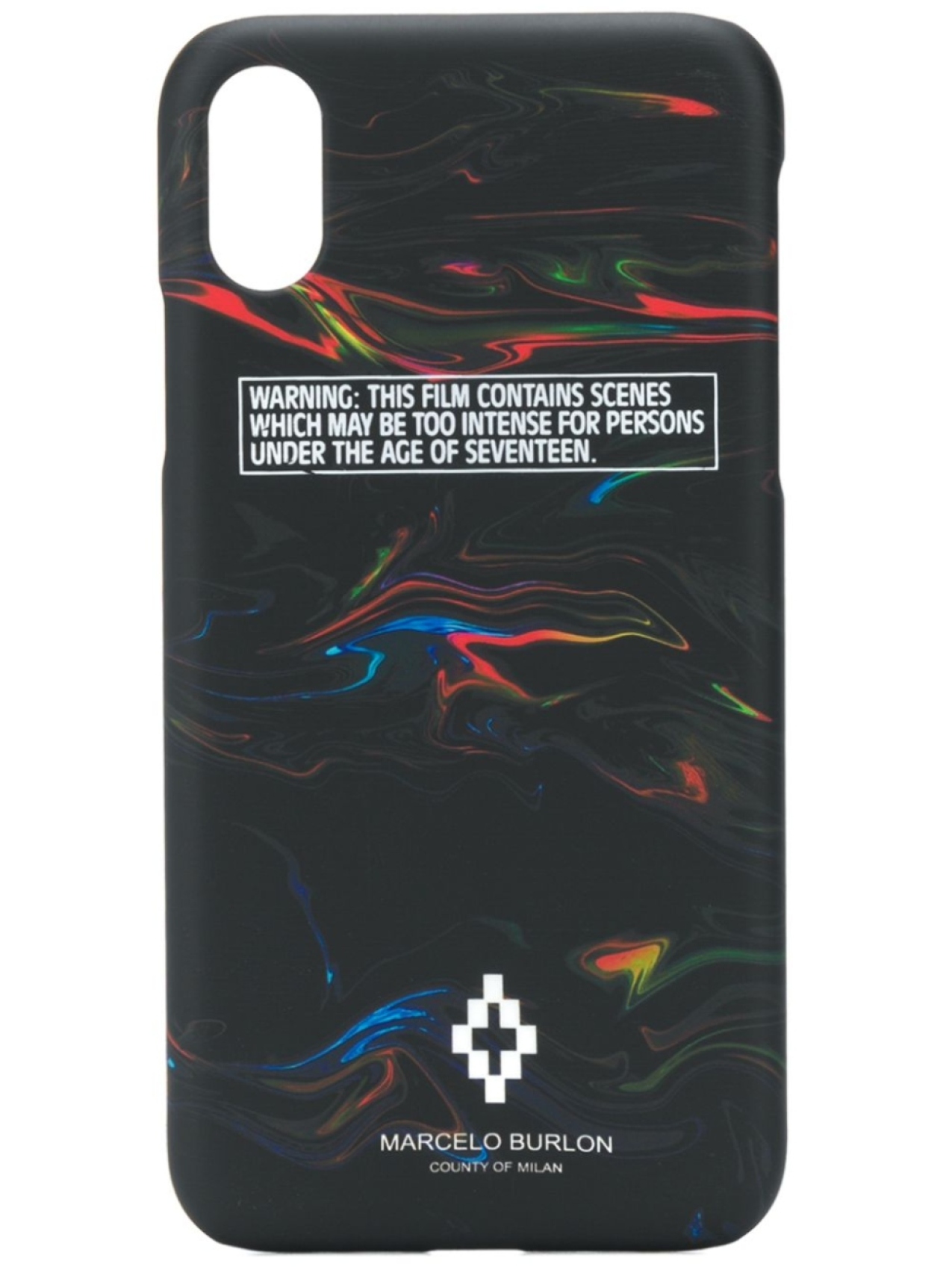 

Marcelo Burlon County of Milan чехол для iPhone X, черный