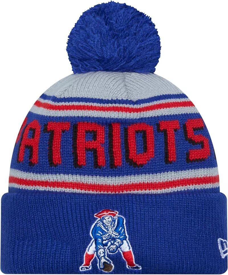 

Мужская вязаная шапка New Era New England Patriots Throwback Cheer