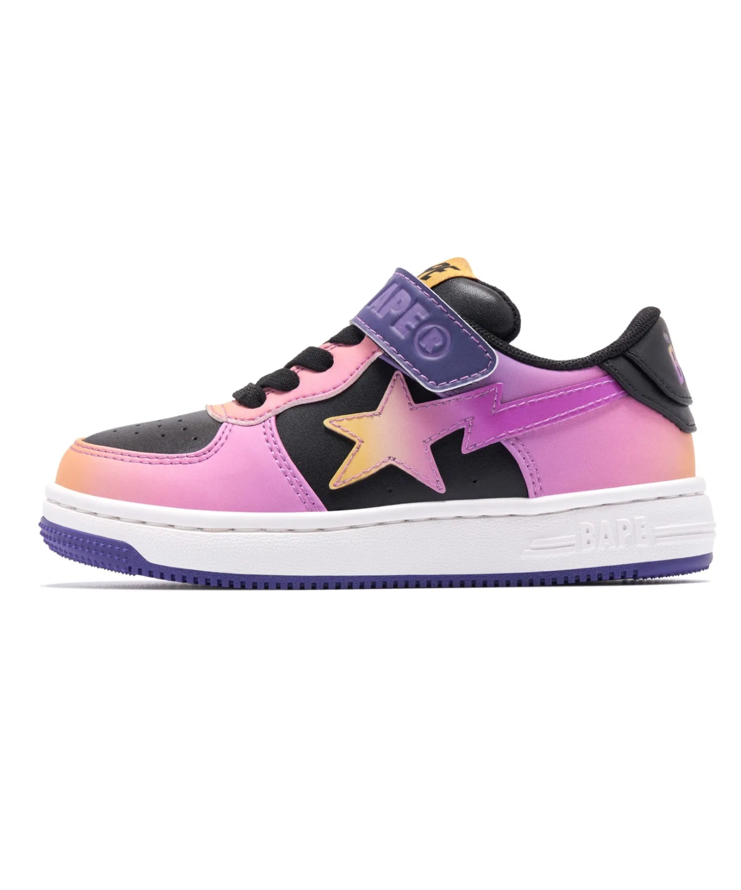 Детские кроссовки BAPE STA #2 с градиентными STA A BATHING APE синие — фото 3