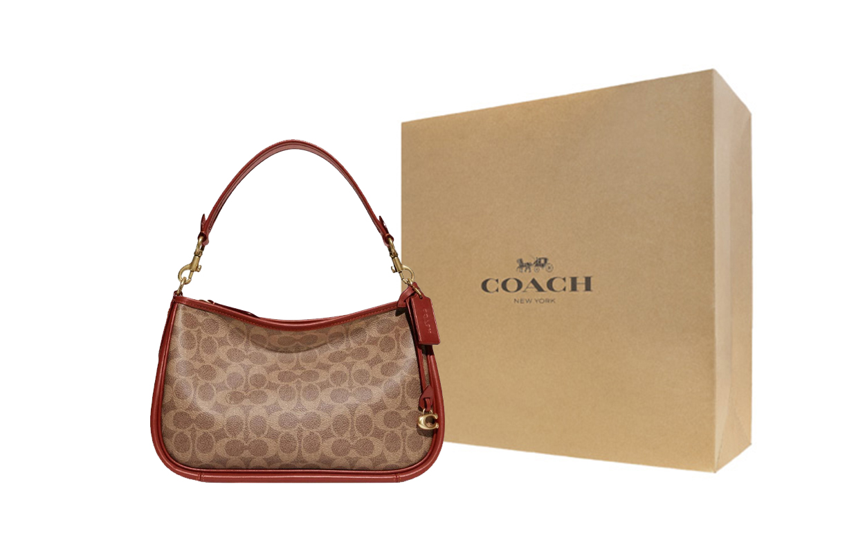 

COACH Сумка через плечо кроссбоди из кожи теленка с покрытием