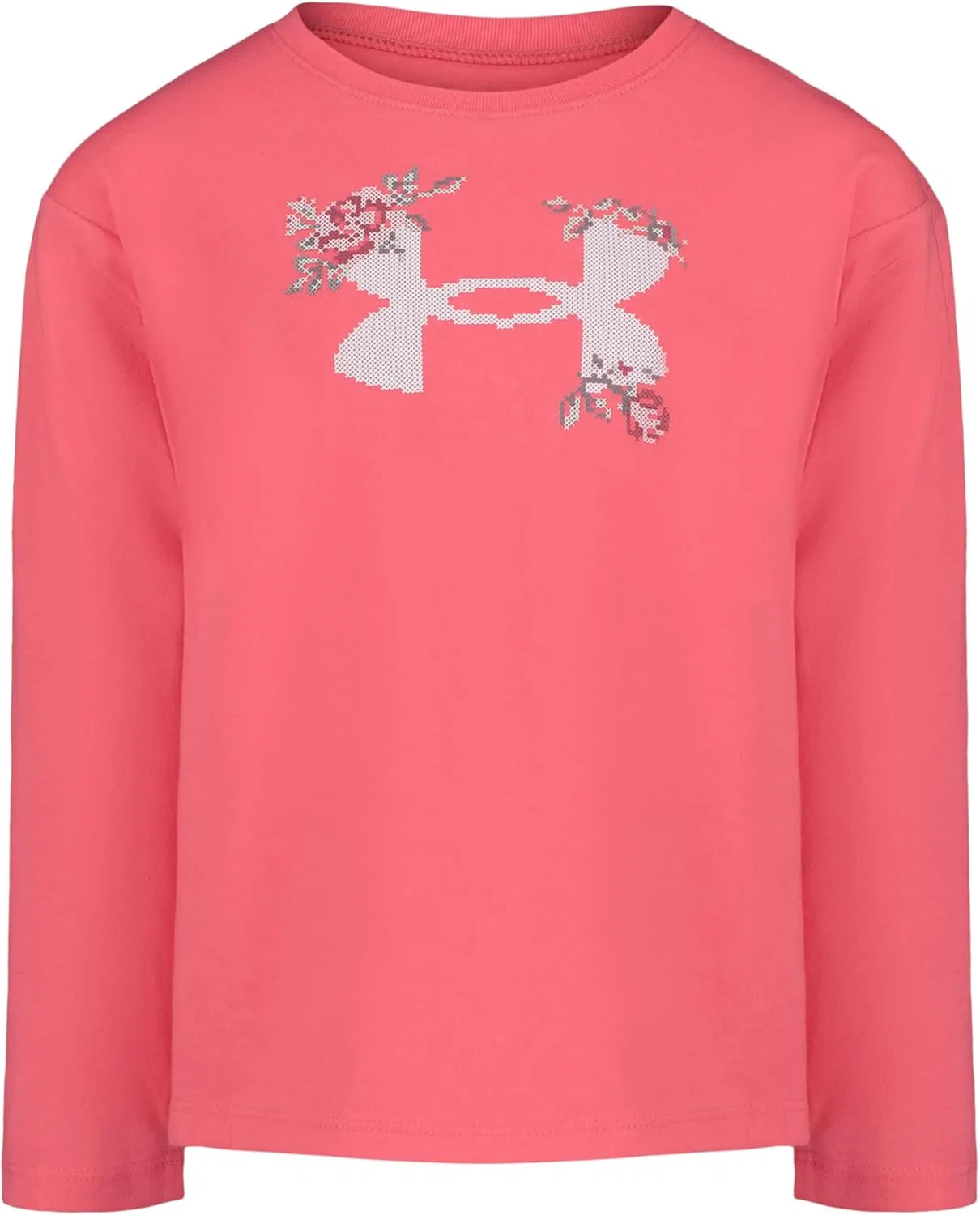 Футболка детская с длинным рукавом Under Armour Tech Super Pink