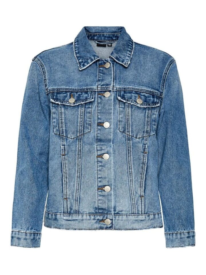 

Джинсовая куртка Vero Moda Jeansjacke, цвет Medium Blue Denim