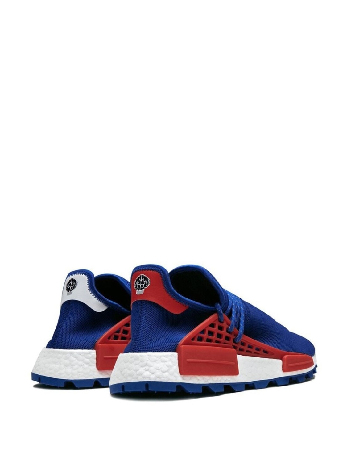 Кроссовки Pharrell x NMD Hu N.E.R.D Adidas, синий — фото 3