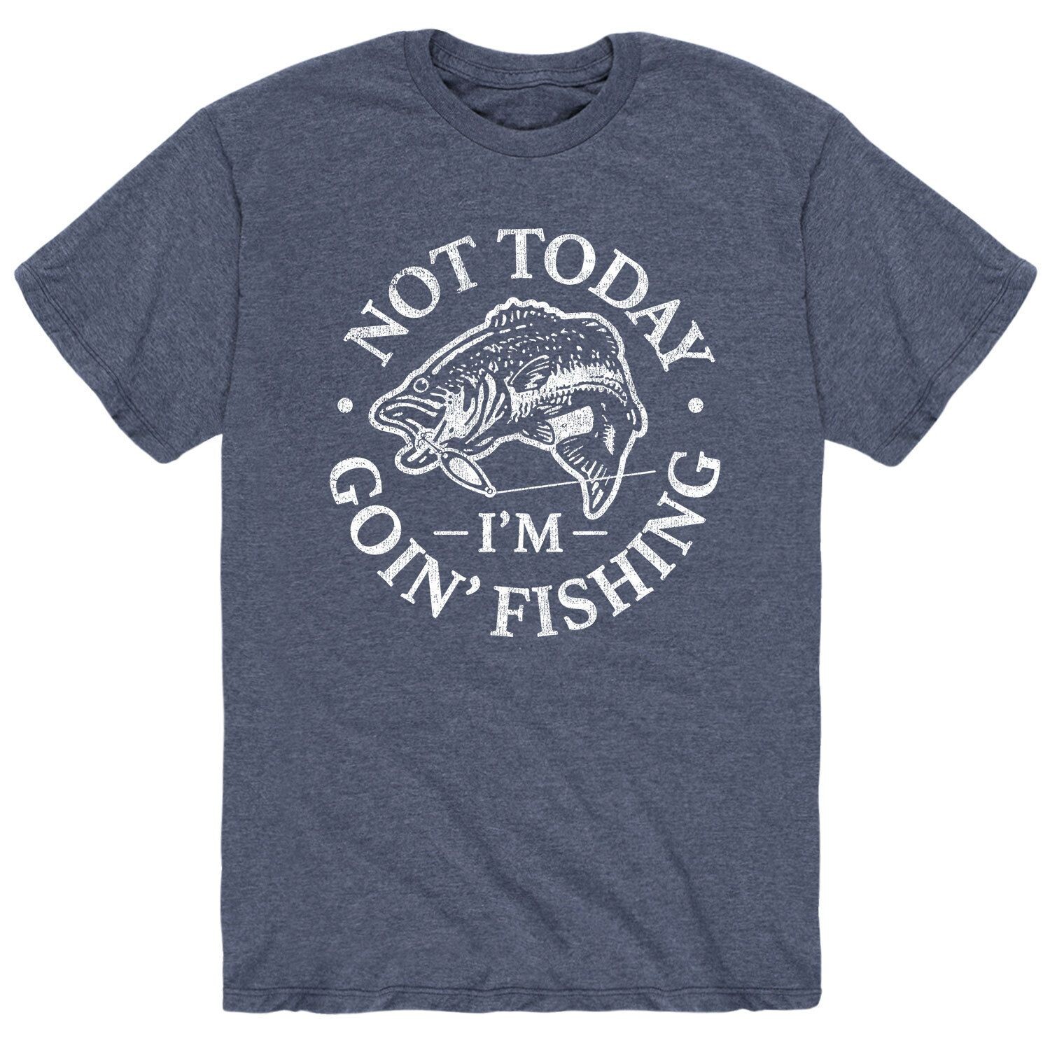 

Мужская футболка Not Today Goin Fishing Licensed Character