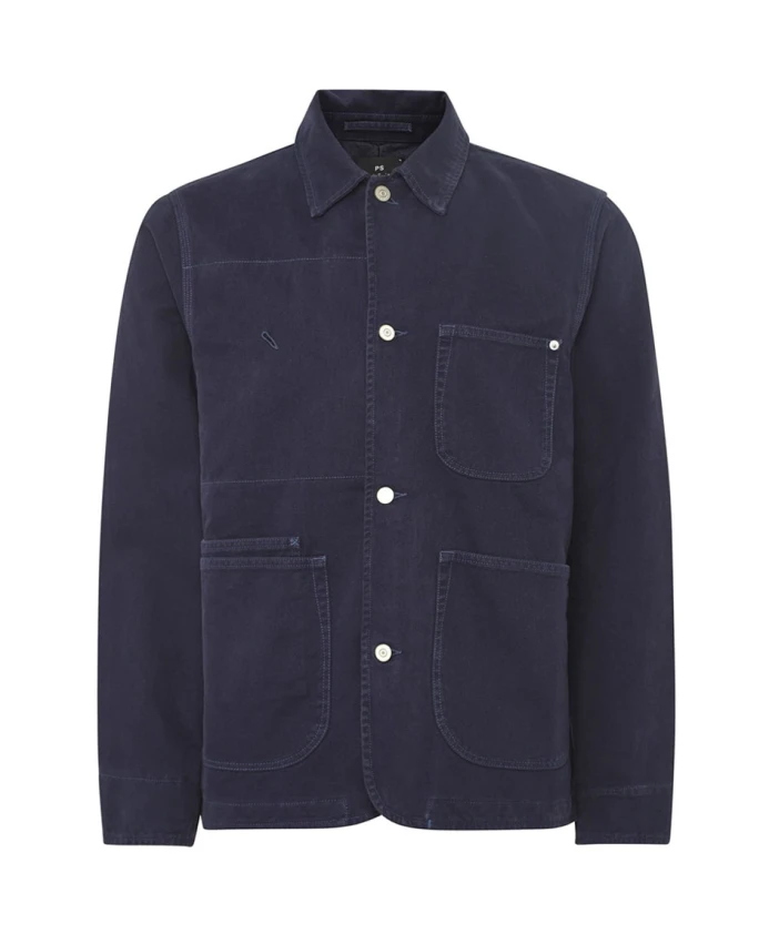 

Джинсовая рубашка-куртка Paul Smith, синий