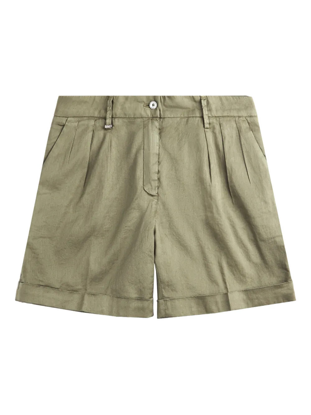 

Шорты со складками Fay, зеленый