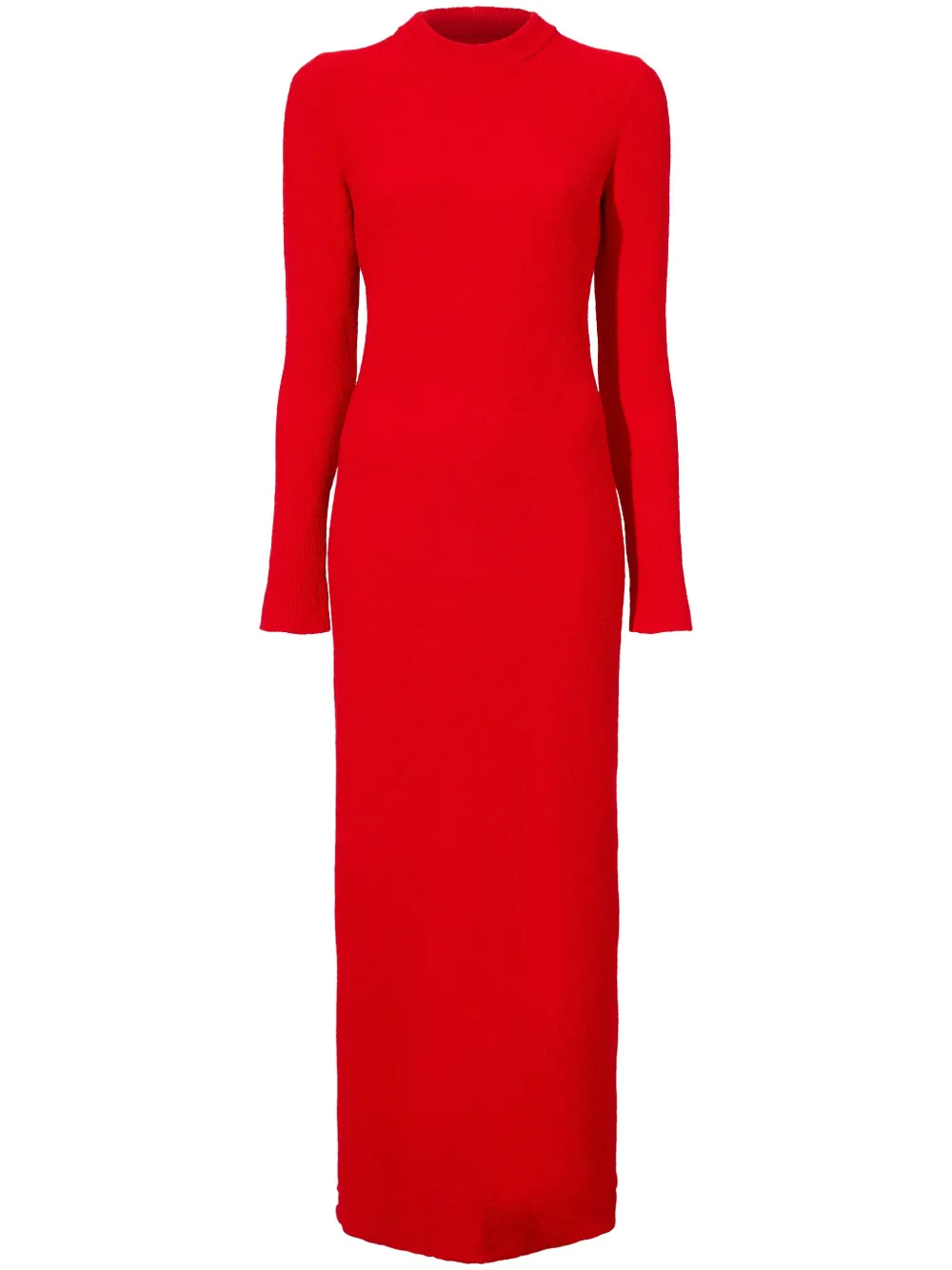 

Трикотажное платье макси Lara Proenza Schouler, красный