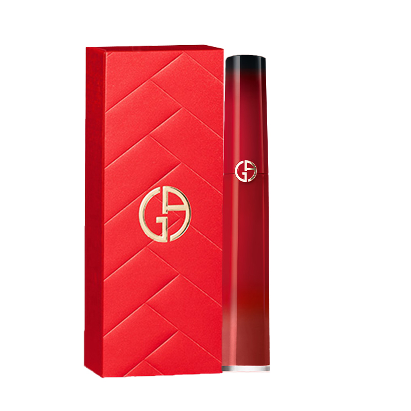 GIORGIO ARMANI AMANI Valentine's Day Limited Edition Брендовая новая красная тюбик блеск для губ Velour Natural 6,5 мл — фото 3