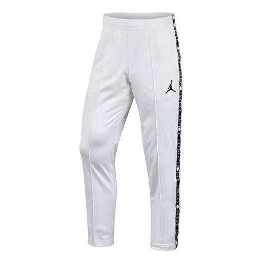 

Спортивные штаны Air Jordan Side Logo Printing Sports Long Pants White, белый