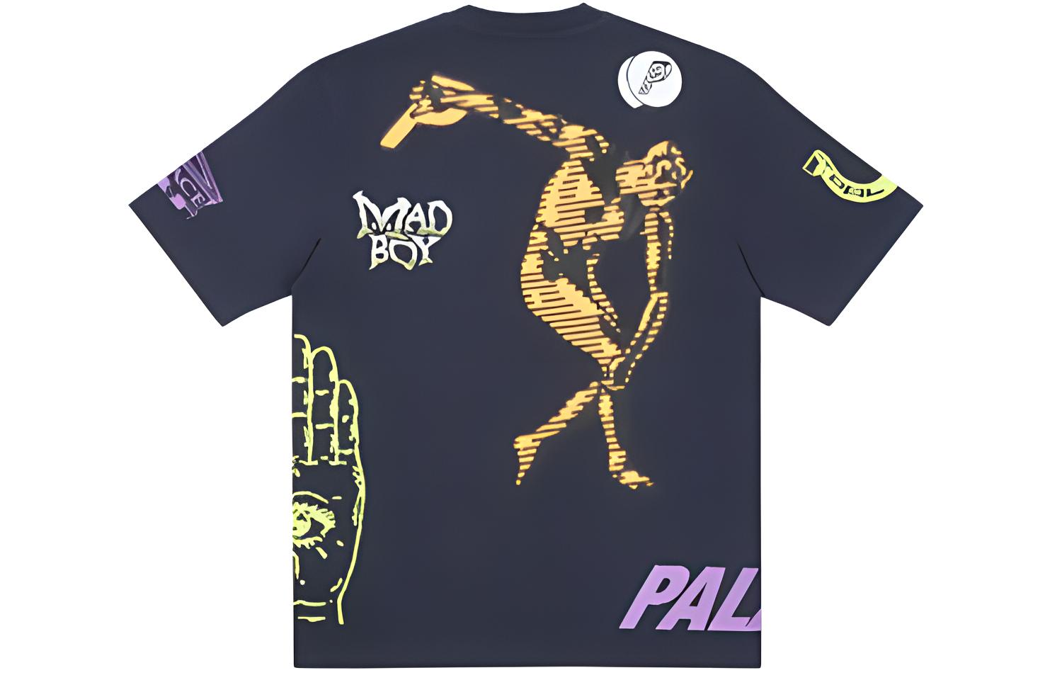 

Футболка X Cannondale Mad Boy PALACE, черно-желтая