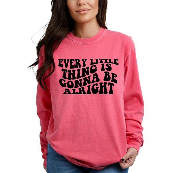 

Every little thing волнистая вещь окрашенная в стиле garment dyed лонгслив Simply Sage Market, Crunchberry