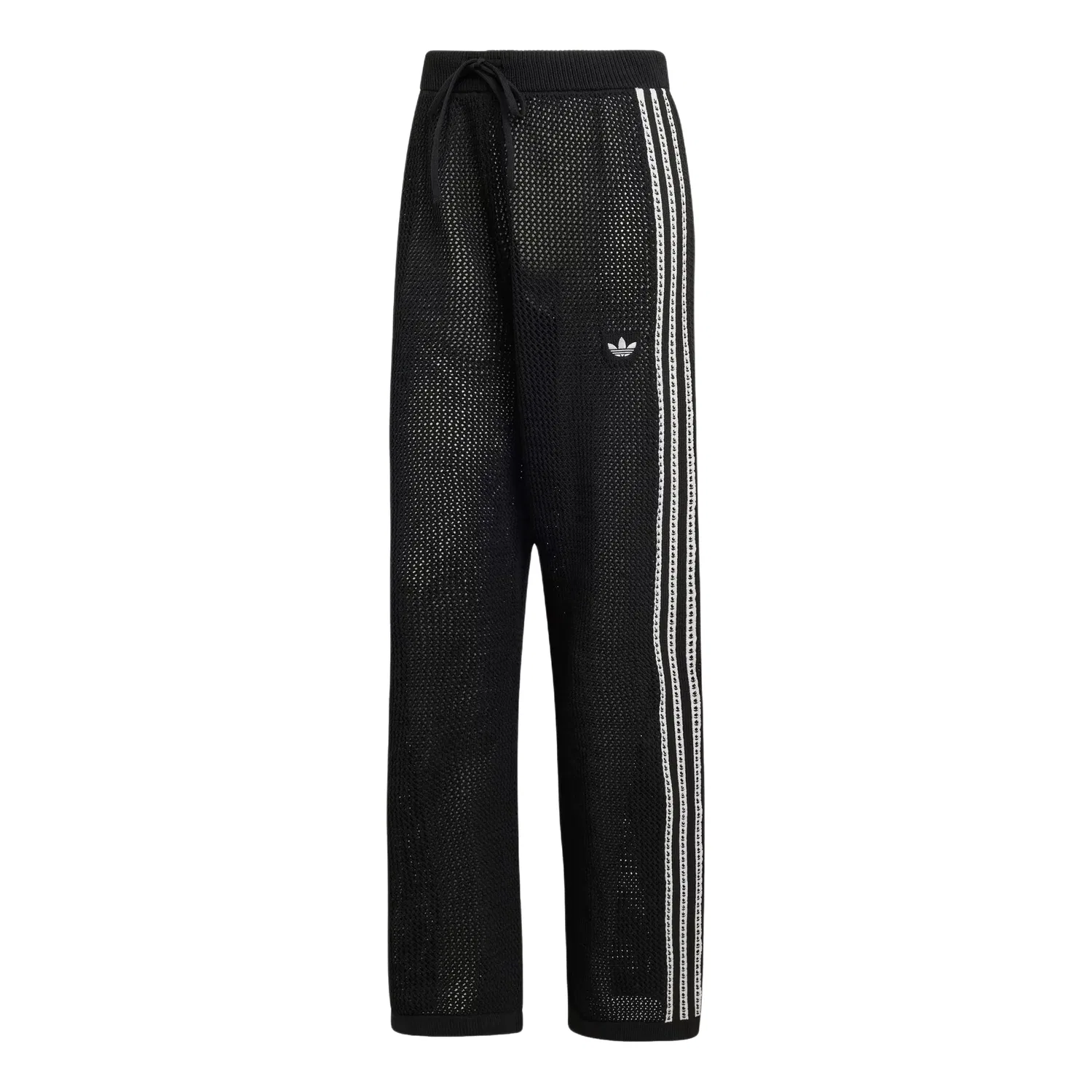 Вязаные спортивные брюки Adidas Originals Firebird, цвет «Черный», KC6494
