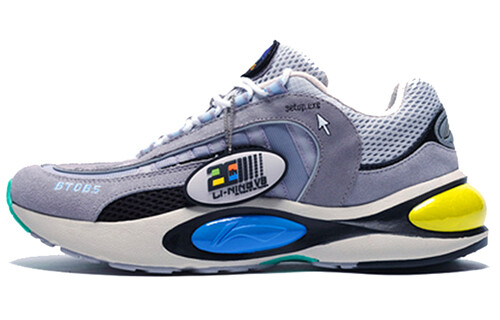 

Кроссовки мужские V8 с низким верхом, серо-коричневый / пепельно-коричневый / стандартный черный Lining