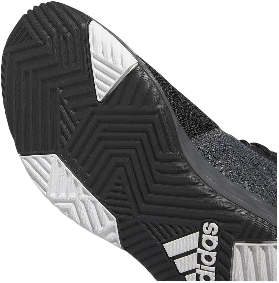 Мужские кроссовки Adidas Ownthegame 2.0, белый/черный/серый — фото 2