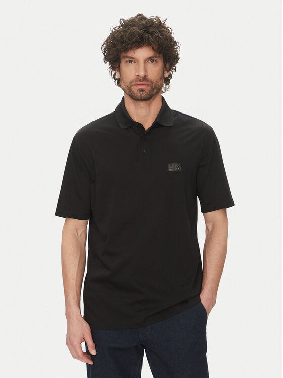 

Рубашка поло стандартный крой XM000484 AF10364 UC001 Armani Exchange, черный