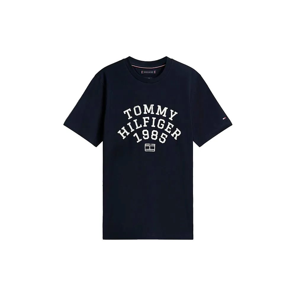 Футболка с коротким рукавом Tommy Hilfiger Arch, синий — фото 3