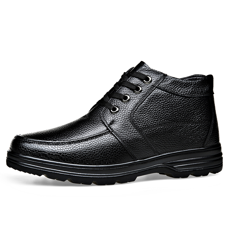 

KAISER Черные мужские ботинки KS8819 на шнуровке, цвет Black[Lace-Up]KS8819