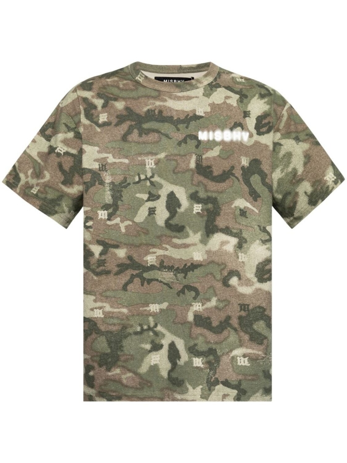 

MISBHV футболка из хлопка с камуфляжным принтом, зеленый