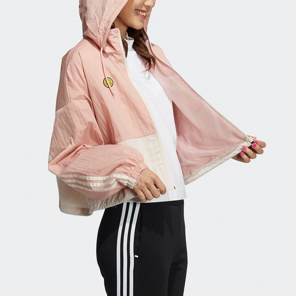 Куртка Adidas Neo, розовый/бежевый — фото 2
