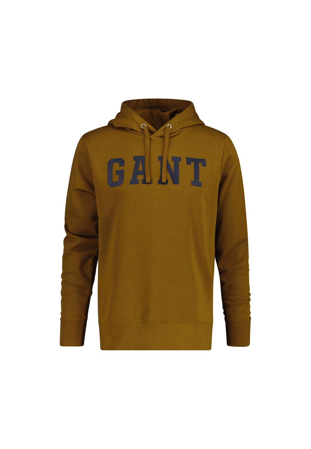 

Мужская толстовка - LOGO SWEAT HOODIE, толстовка с капюшоном, микс хлопка, логотип GANT, коричневый