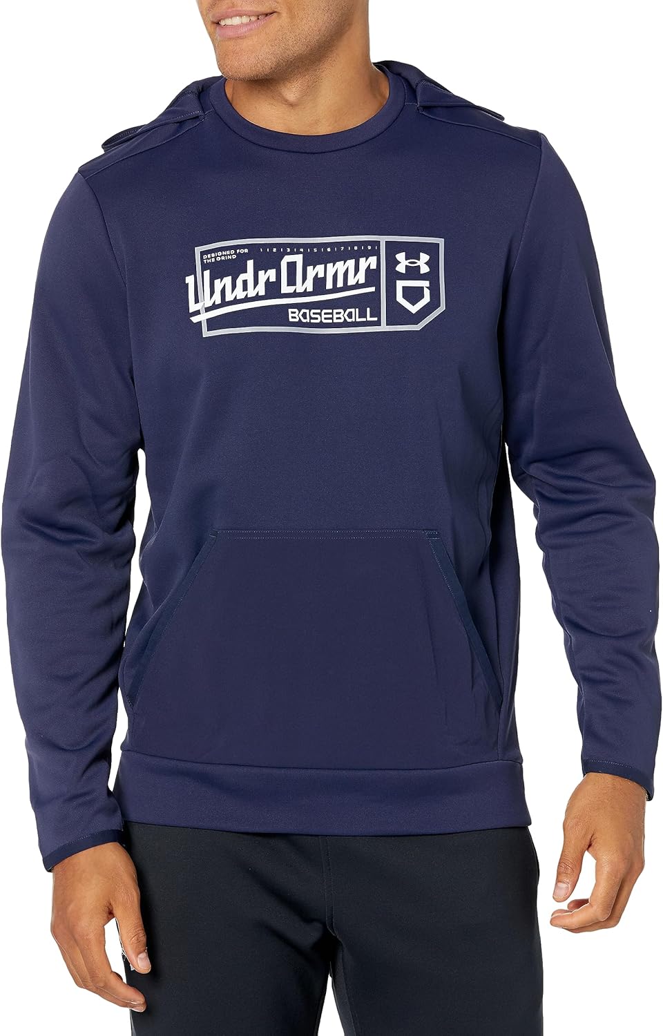 

Under Armour мужская бейсбольная худи с принтом: 1379959, (410) Midnight Navy/Midnight Navy/White