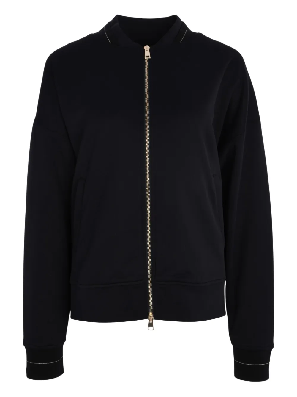 

Толстовка с застежкой-молнией спереди Lorena Antoniazzi, черный