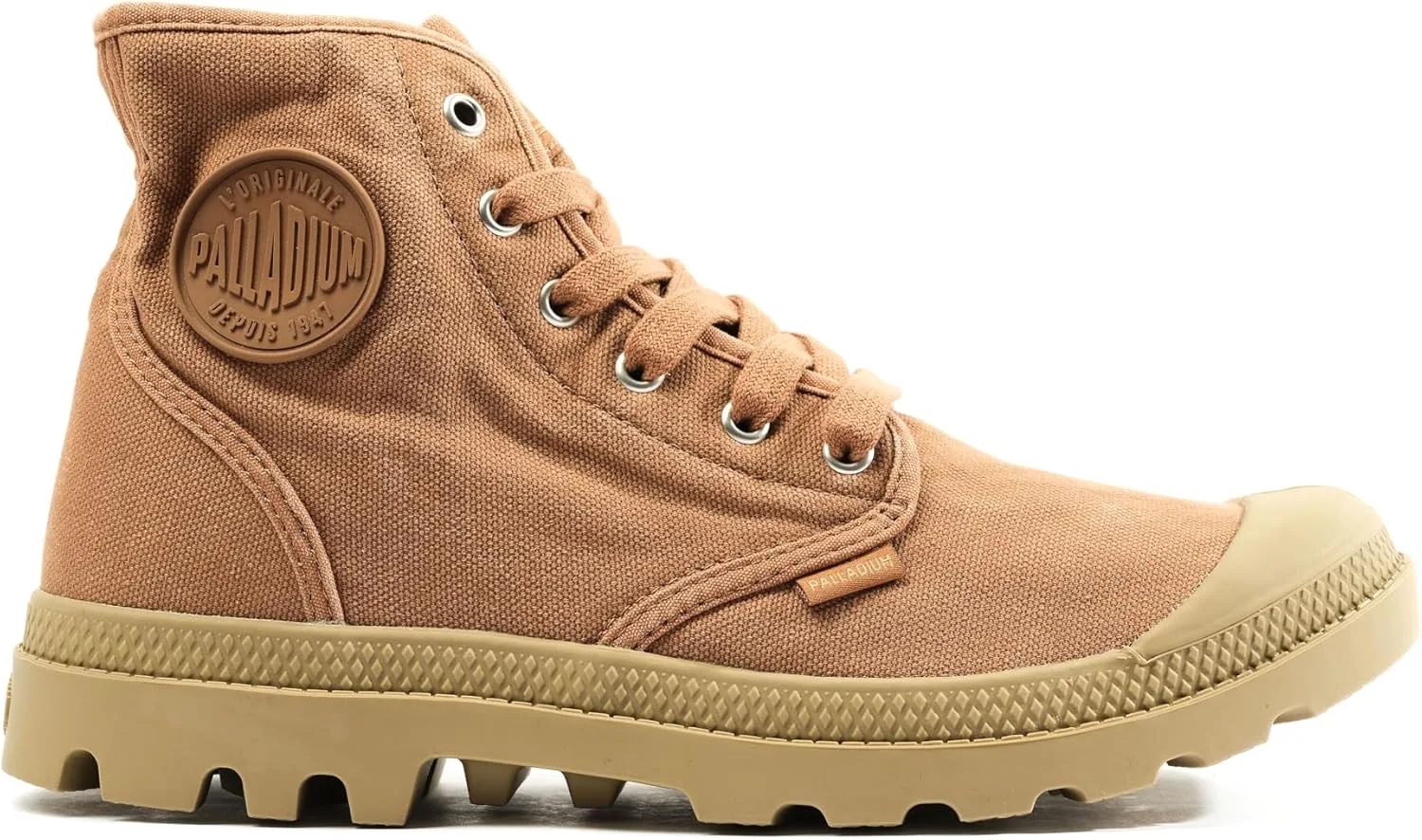 Мужские кроссовки Palladium Us Pampa High H High Trainers, коричневый — фото 4