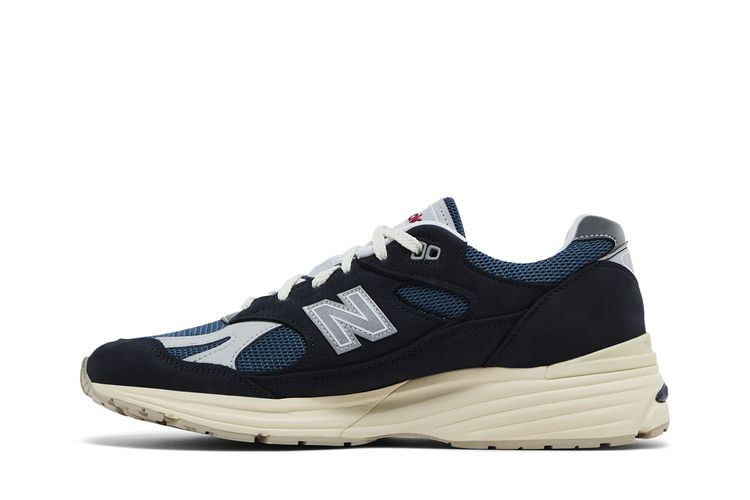 Кроссовки 991v2 Made in England 'Vintage Sport Pack - Navy', синий — фото 3