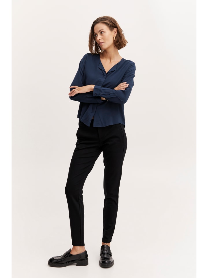 

Fransa FRHazavisk стандартного кроя, темное пальто-бушлат