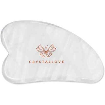 Массажная тарелка Crystalove Gua Sha из горного хрусталя Crystallove — фото 3