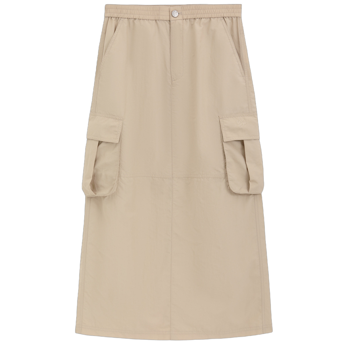 

Повседневная длинная юбка женская GAP, хаки