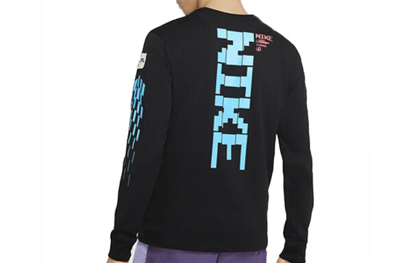 Футболка men's x lpl long sleeves black t-shirt Nike, черный — фото 2