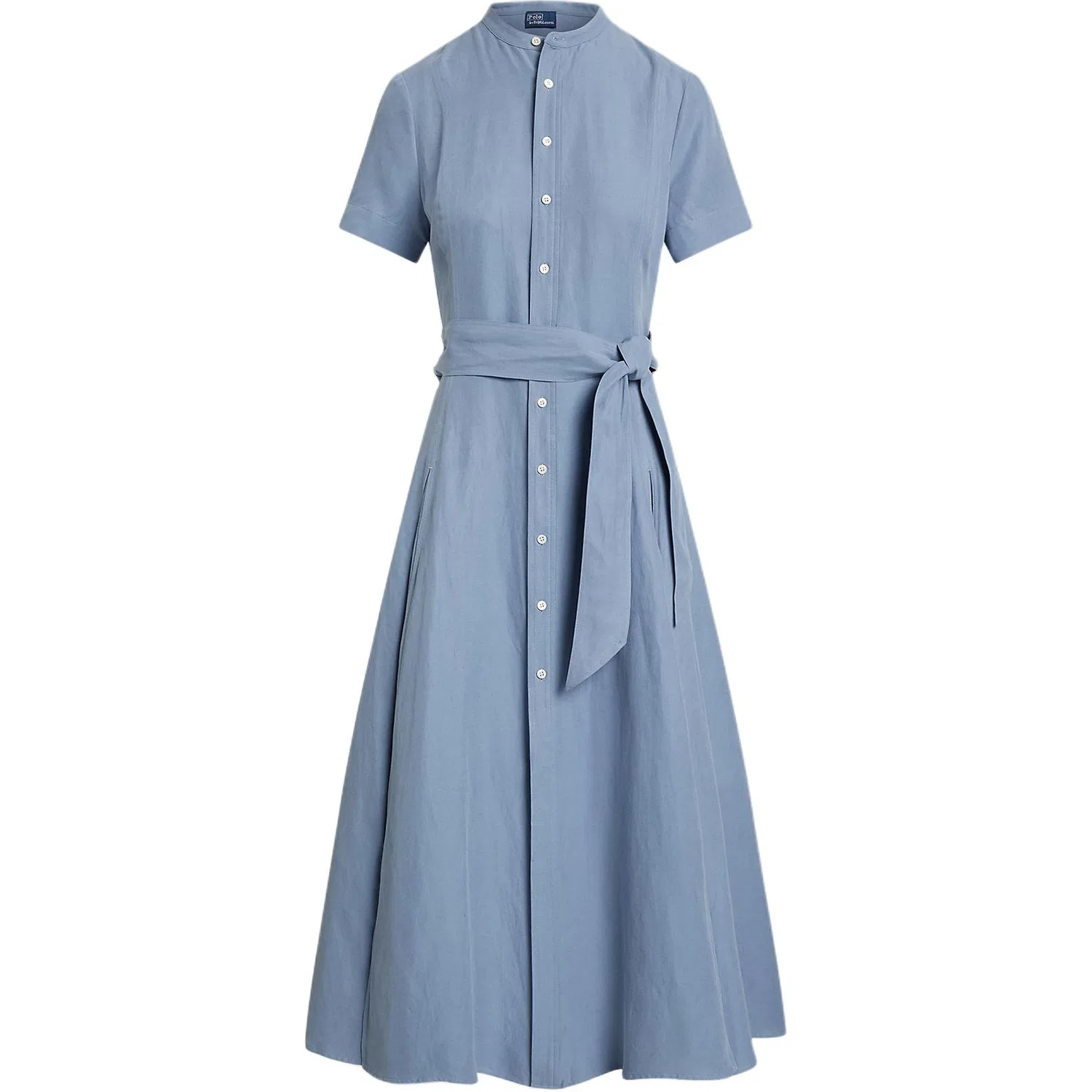Платье с коротким рукавом Polo Ralph Lauren синее