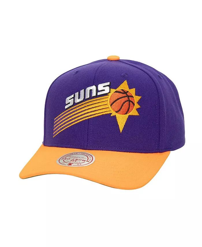 

Мужская фиолетово-оранжевая кепка Phoenix Suns Soul XL Logo Pro Crown Snapback Mitchell & Ness, фиолетовый