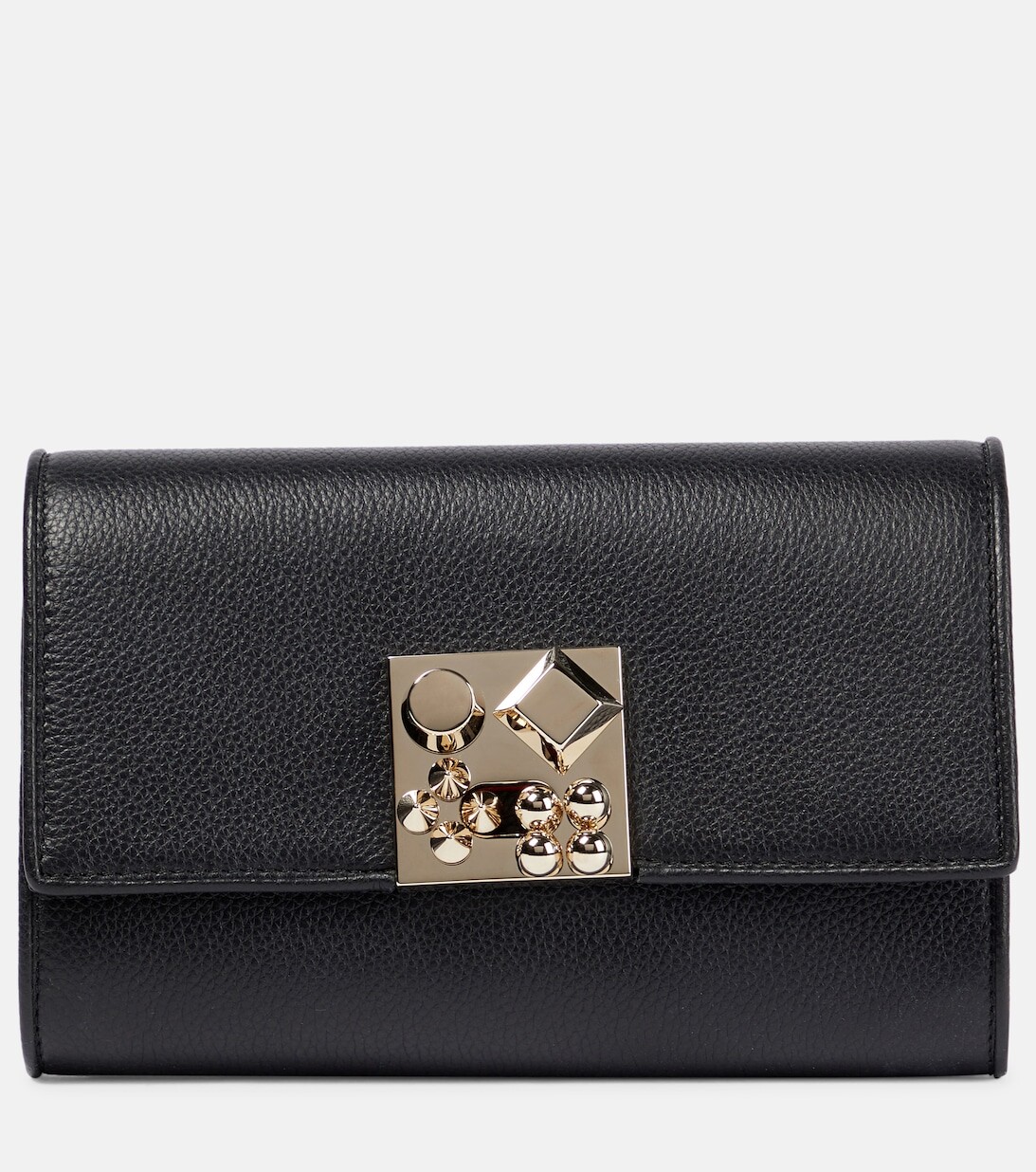 

Кожаный клатч Carasky Christian Louboutin, черный